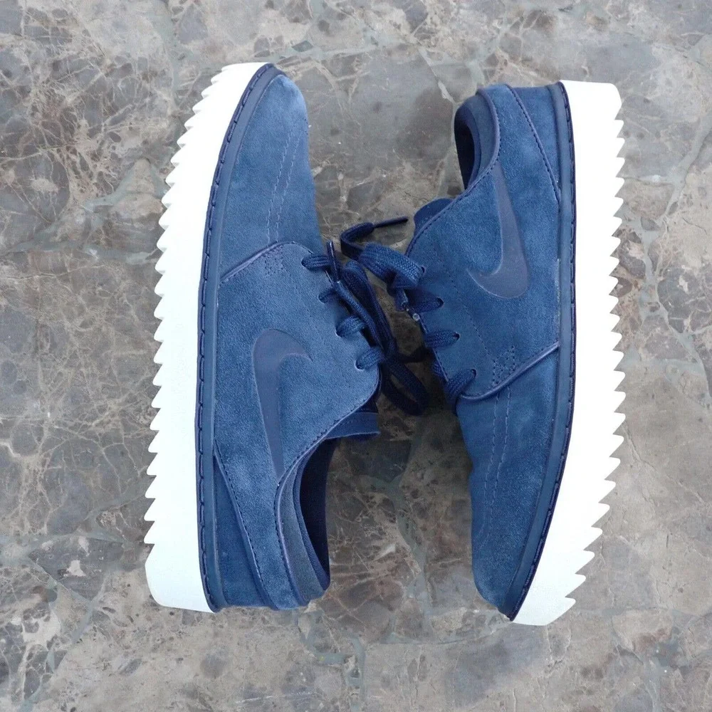 Nike Janoski G Spikeless Golf Shoes Blue /Obsidian AT4967-400 Men's 7 Wns 8.5 - Picture 8 of 11